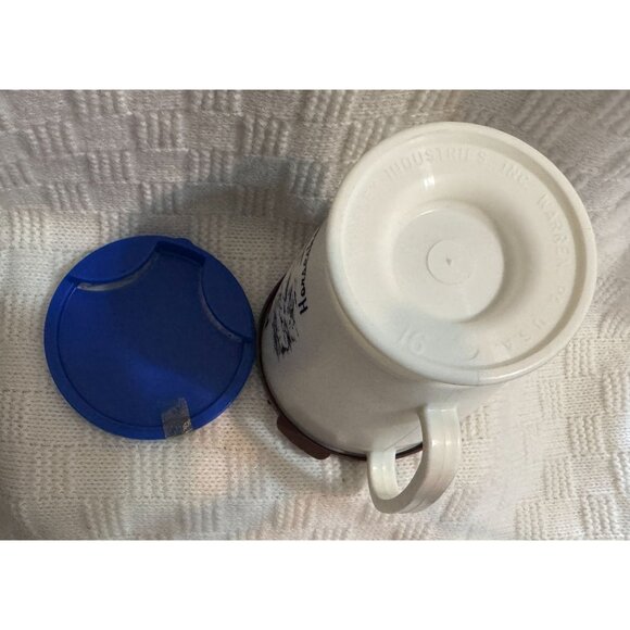 VTG NOS Niagara Falls Horseshoe Falls Travel Mug with Dash Mount and Lid - Picture 7 of 10